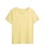 T-Shirt jaune femme teddy smith monty-1
