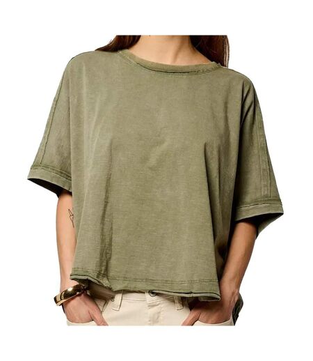 T-shirt kaki femme kaporal visioe25 - m