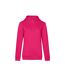 Womens/ladies queen hoody magenta pink B&C-1