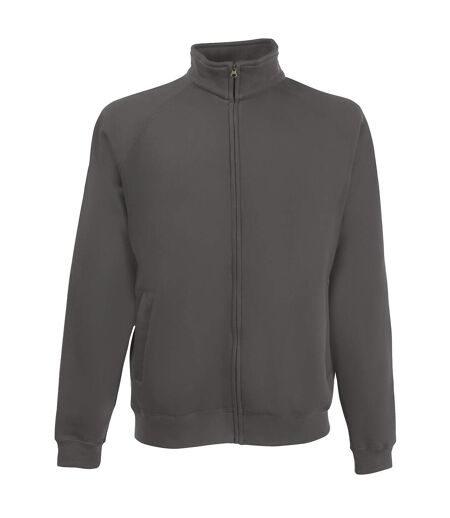 Fruit Of The Loom Mens Premium 70/30 Full Zip Sweatshirt Jacket (Light Graphite) - UTRW3165
