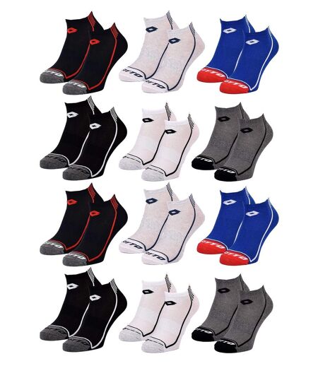 Chaussettes Homme LOTTO Pack de 12 paires SNEAKER 5962