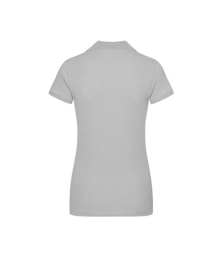 Polo Excd Femme Nouveau Gris Clair Uni Promodoro