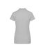 Polo Excd Femme Nouveau Gris Clair Uni Promodoro-2