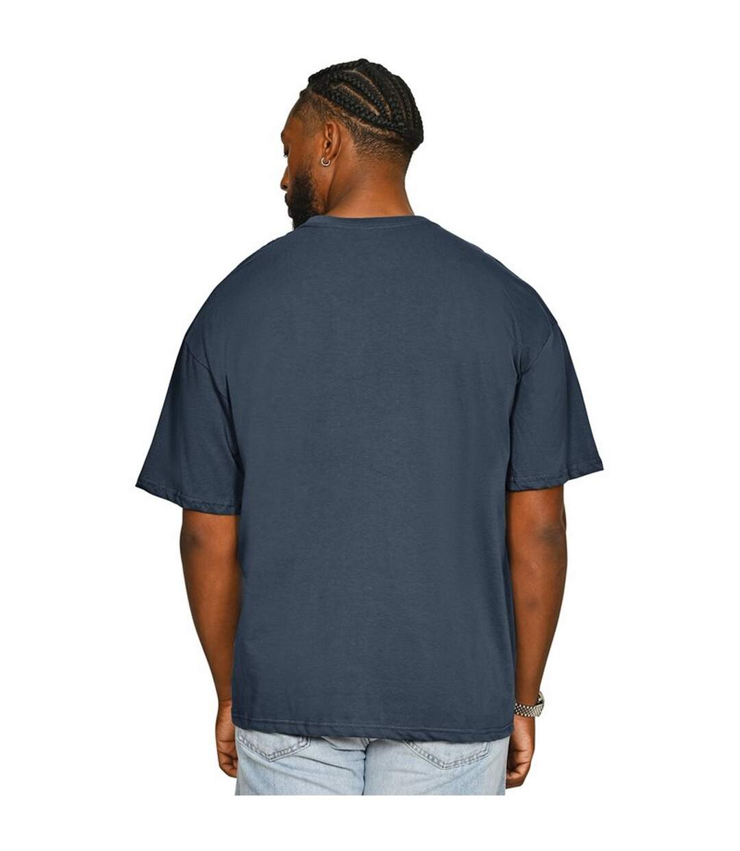 T-shirt Adulte Bleu Pétrole Casual Classics-2