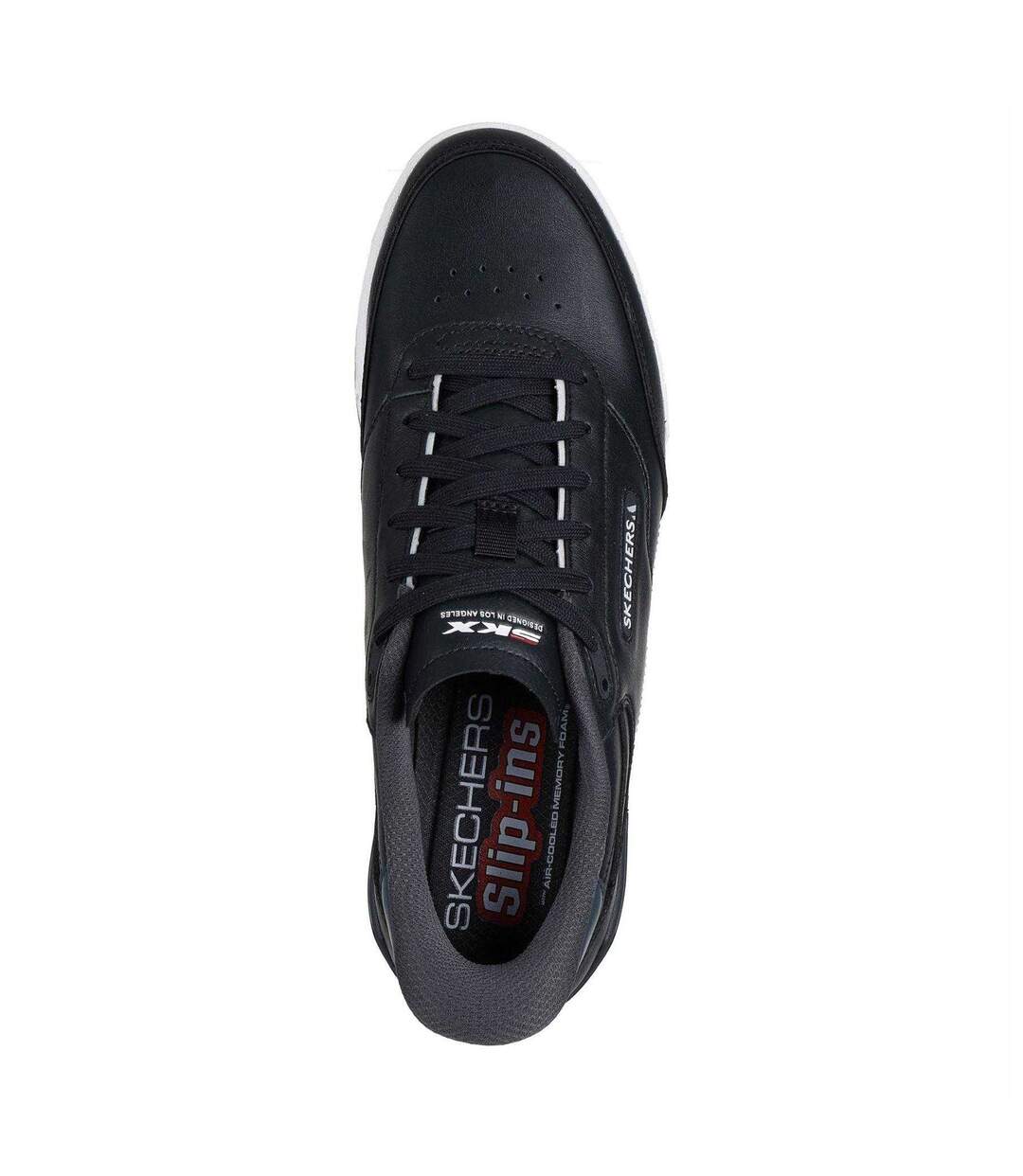 Baskets Recoil Homme Noir Blanc Skechers-3