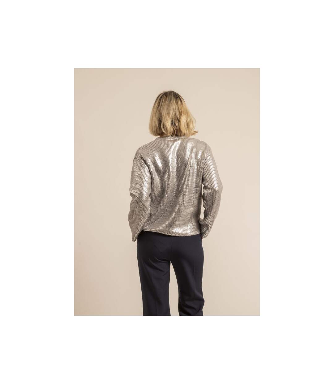 Pull aspect métalisé KETURA - Dona X Lisa-2