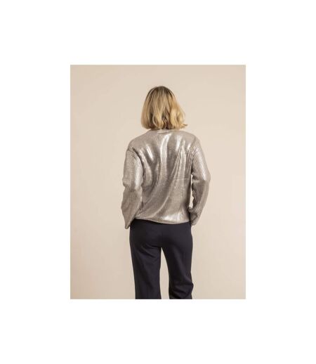 Pull aspect métalisé KETURA - Dona X Lisa