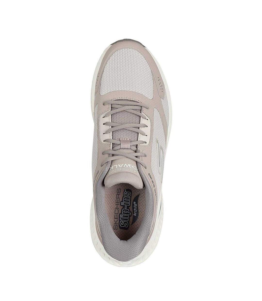 Chaussures De Marche Go Walk Max Homme Taupe Skechers-4
