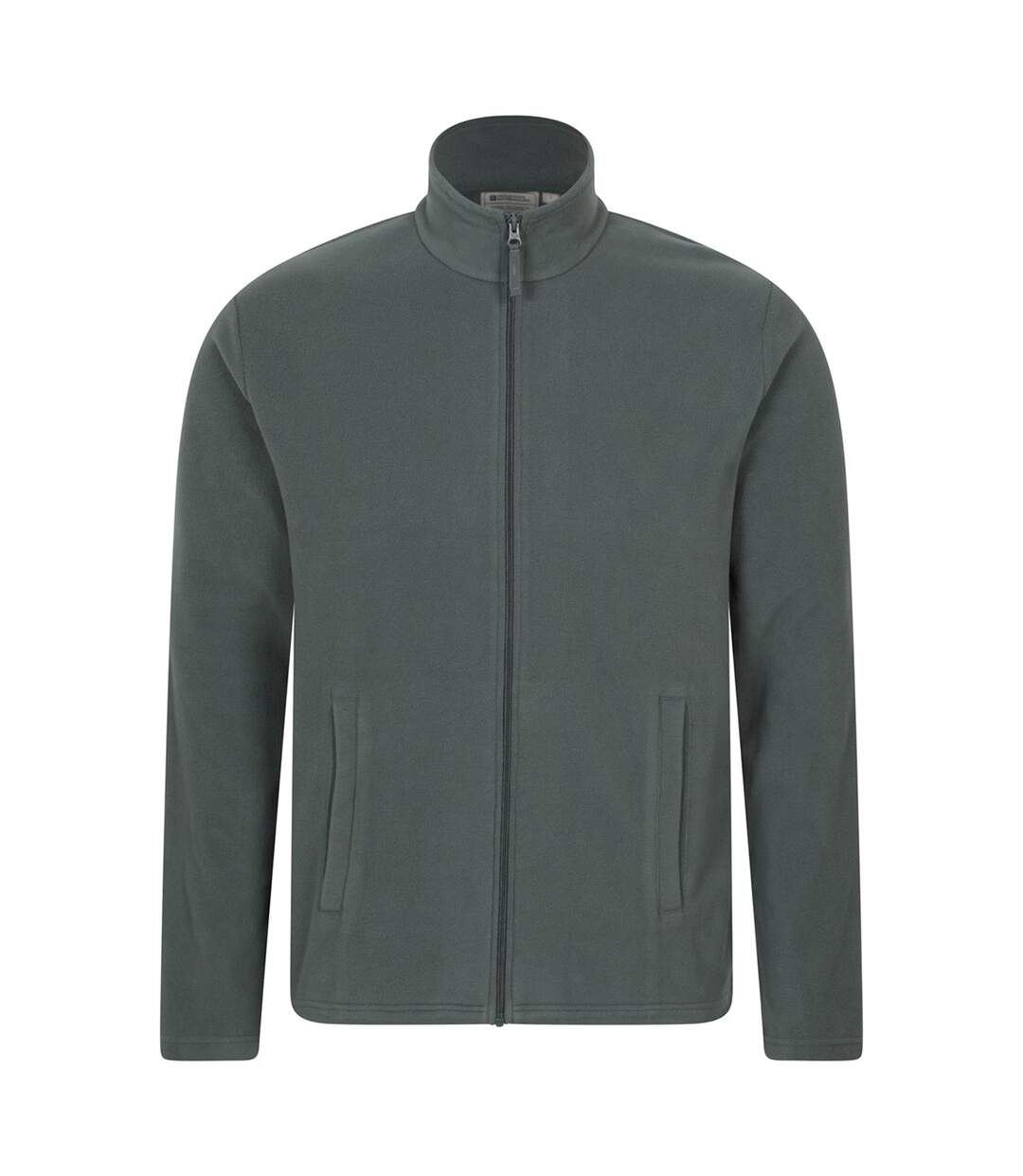 Mens Raso Full Zip Fleece Top Khaki Green Mountain Warehouse-2