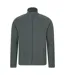 Mens Raso Full Zip Fleece Top Khaki Green Mountain Warehouse-2