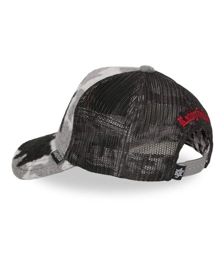 Casquette trucker imitation fourrure avec filet logo brodé Mountain Rock'n Free Life