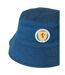Mens Crest Bucket Hat Navy White Scotland-3