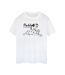 Disney Femme/Les femmes 101 Dalmatians Top Dog Coton Boyfriend T-Shirt (Blanc) - UTBI26084-1