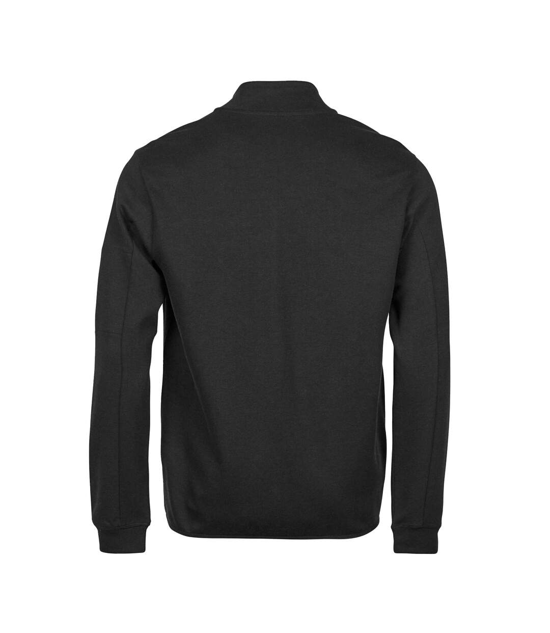 Mens Full Zip Athletic Cardigan Black Tee Jays-2