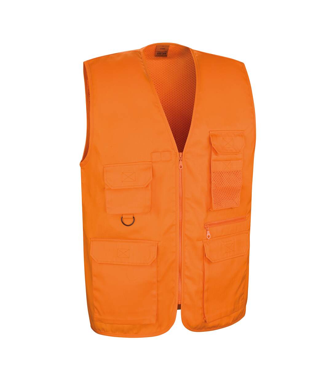 Gilet Safari Homme Orange WORK-GUARD By Result-2