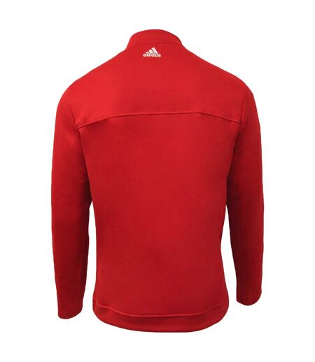 Adidas Mens Club Golf Sweatshirt (Red) - UTRW7919