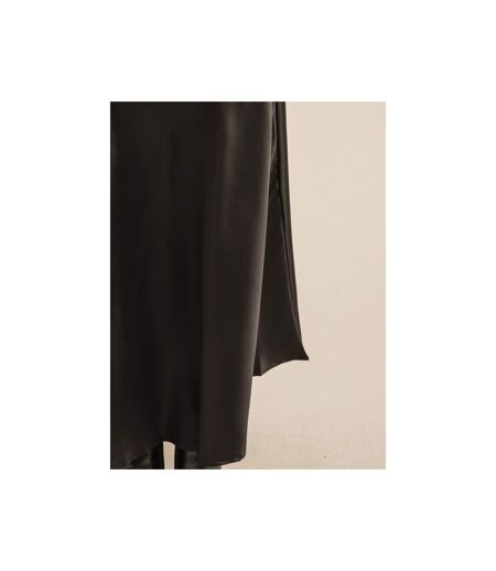 Jupe longue en satin XABATIA - Dona X Lisa