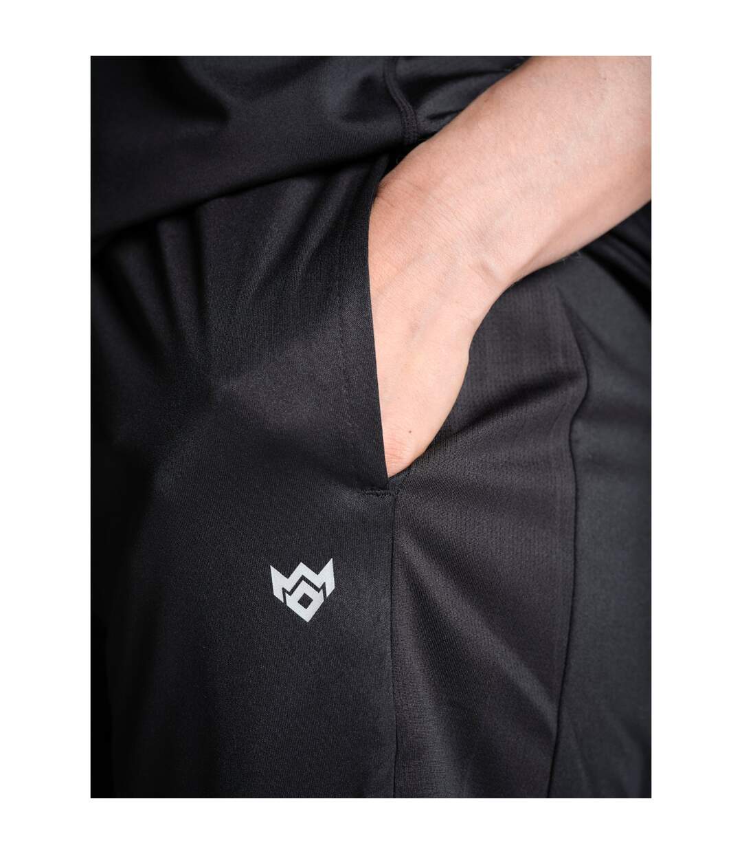 Womens/ladies Portiere Sports Shorts Black Miss Kick-4