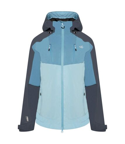 Womens/ladies diverse ii waterproof jacket crystal seas/capri blue Dare 2B