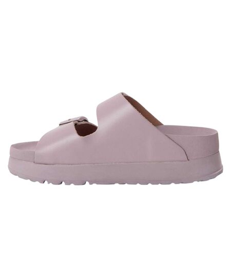 Womens/ladies Arizona Flx Lena Platform Sandals Faded Purple Birkenstock