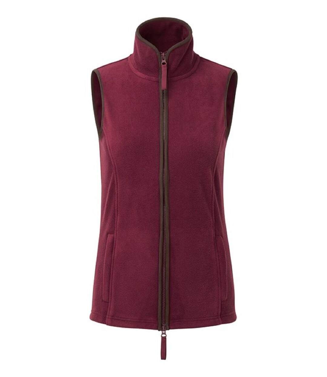 Gilet polaire sans manches - Femme - PR804 - rouge bordeaux