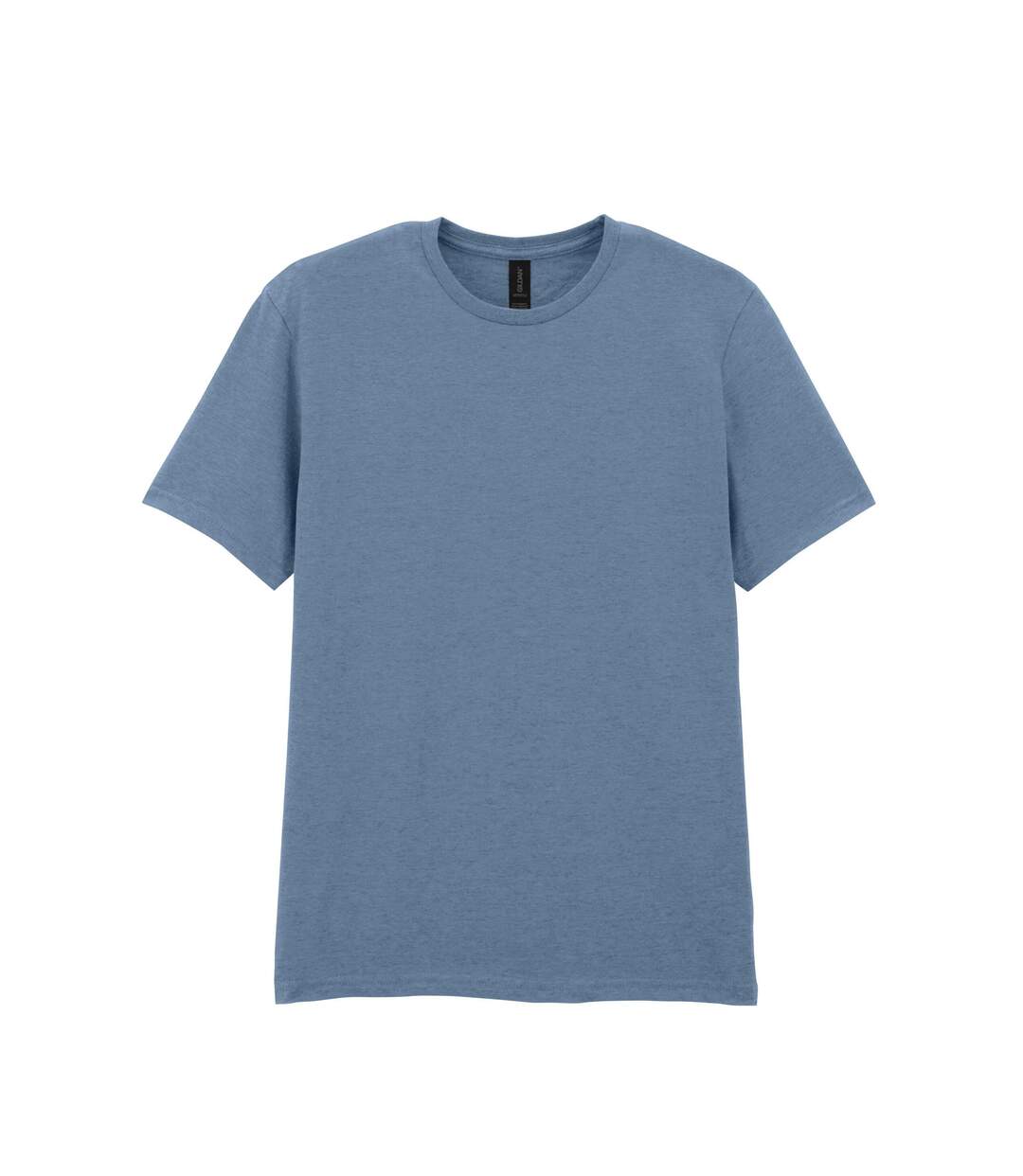 T-shirt Manches Courtes Homme Bleu De Gris Gildan-1