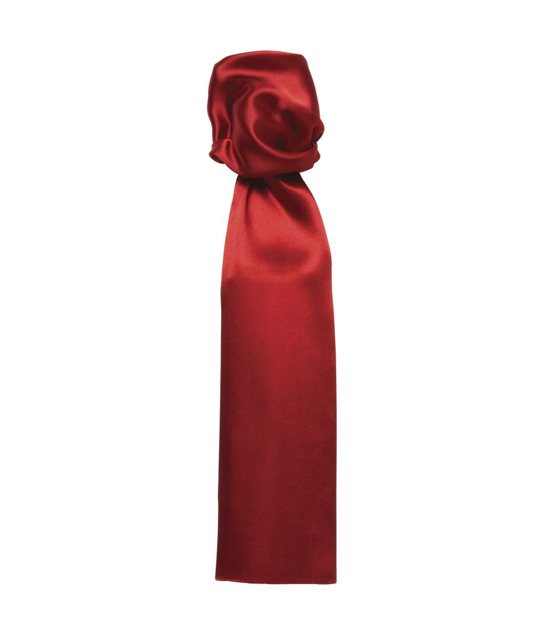 Foulard de travail uni femme taille unique rouge Premier-1