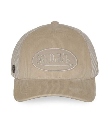 Casquette baseball premium filet en velours côtelé et patch LOFB48 Vondutch