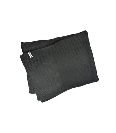 Écharpe Taille Unique Gris Foncé L-Merch