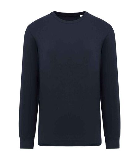 Unisex adult long-sleeved t-shirt navy Native Spirit