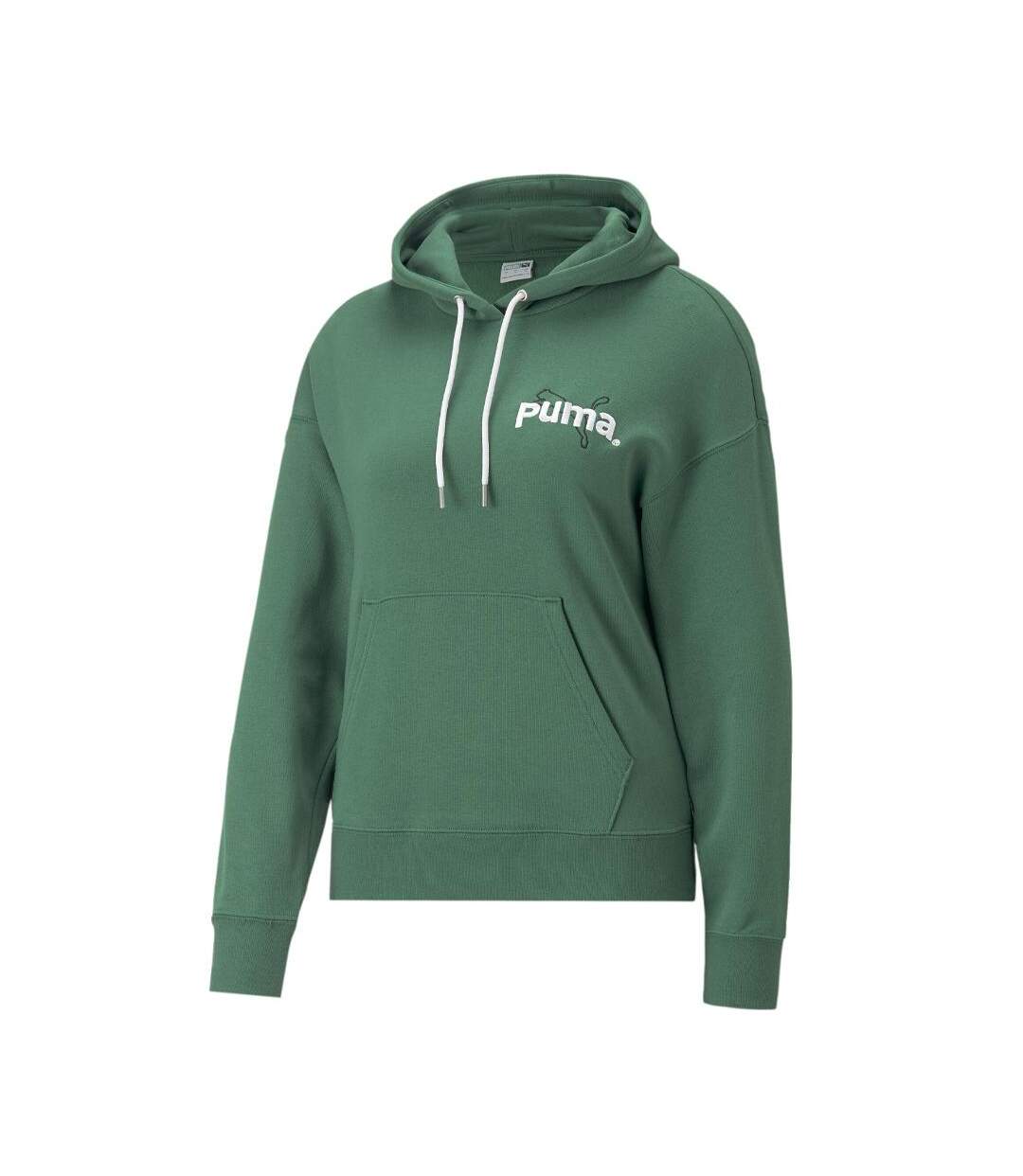 Sweat Vert Femme Puma 538378 - S-1