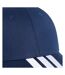 Casquette De Baseball Motif/style Logo Brodé Tiro Enfant Bleu Marine Adidas-3