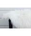 Tapis Imitation Fourrure Katy 55x180cm Blanc-4