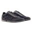 Mens Saturn Slip-on Trainers Dark Blue Boss-4