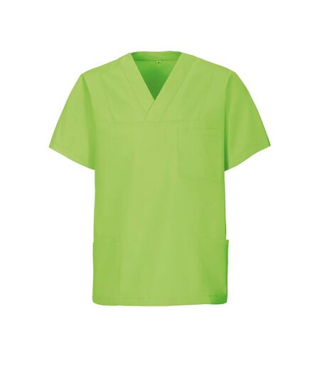 Unisex Adult Work Tunic Lemon Green Exner