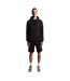 Mens Fleece Plain Sweat Shorts Jet Black Lyle & Scott-4