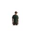 Mens Logo Cotton Regular T-shirt Washed Green GodMade-1