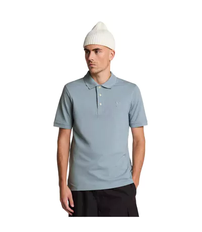 Polo Superfine Homme Bleu Lyle & Scott