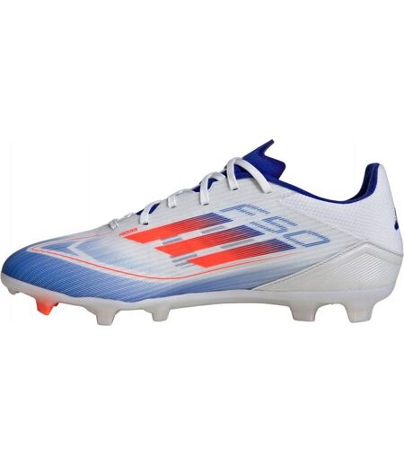 Chaussures De Foot Pour Terrain Ferme League Homme Blanc Bleu Adidas