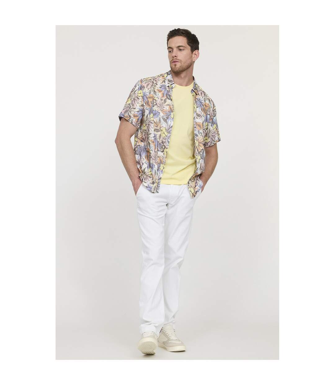 Chemise manches courtes coton relaxed DORIZO-4