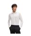 Chemise Habillée Manches Longues Homme Blanc Hugo-2
