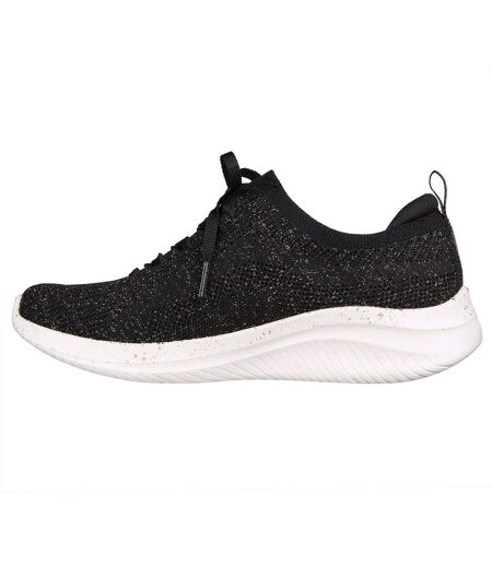 Skechers Womens/Ladies Ultra Flex 3.0 Let´s Dance Sneakers (Black/Rose Gold) - UTFS9785