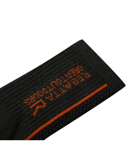 Chaussettes De Randonnée Homme Kaki Foncé Orange Regatta