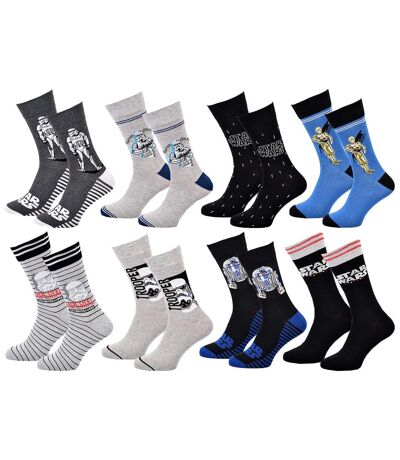 Chaussettes Star Wars Pack de 8 Paires