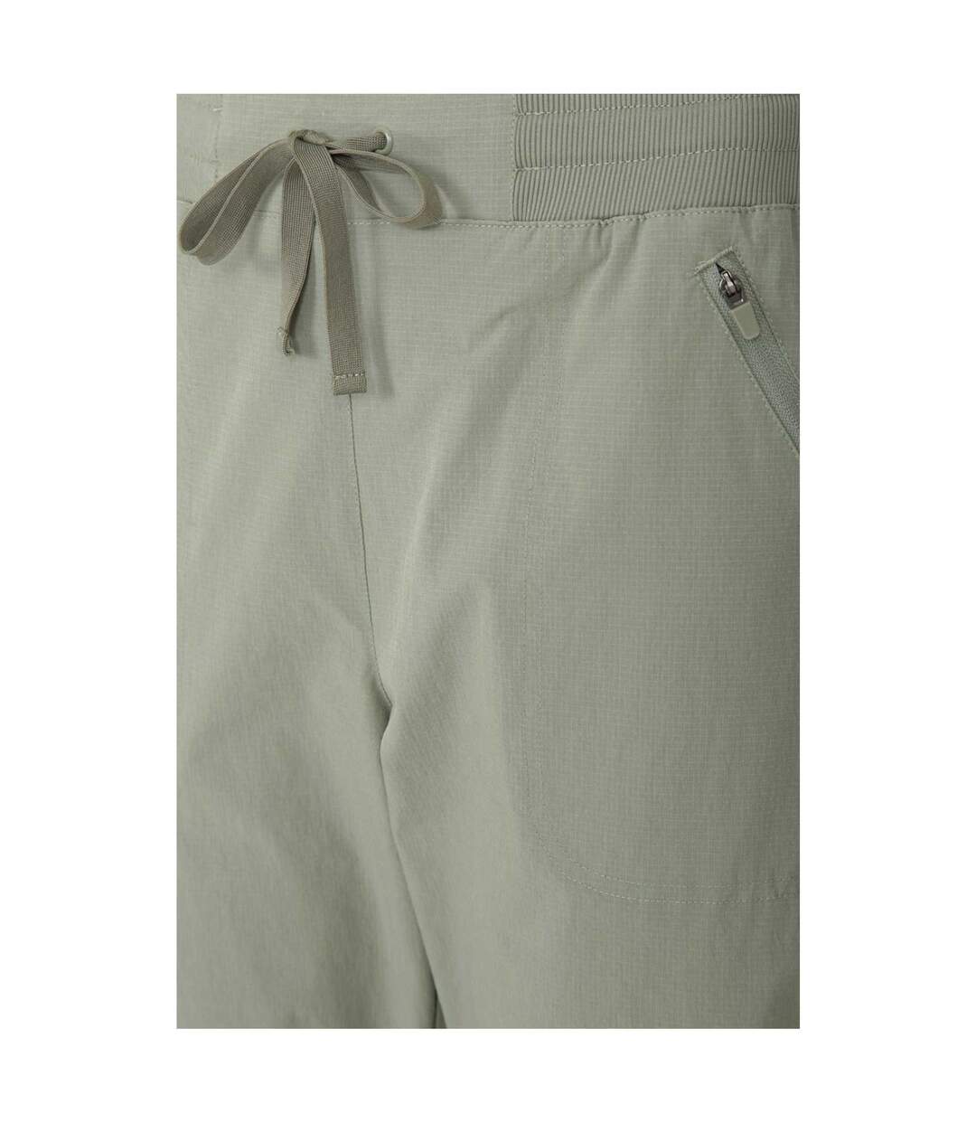 Womens/ladies Explorer Capri Khaki Green Mountain Warehouse-4