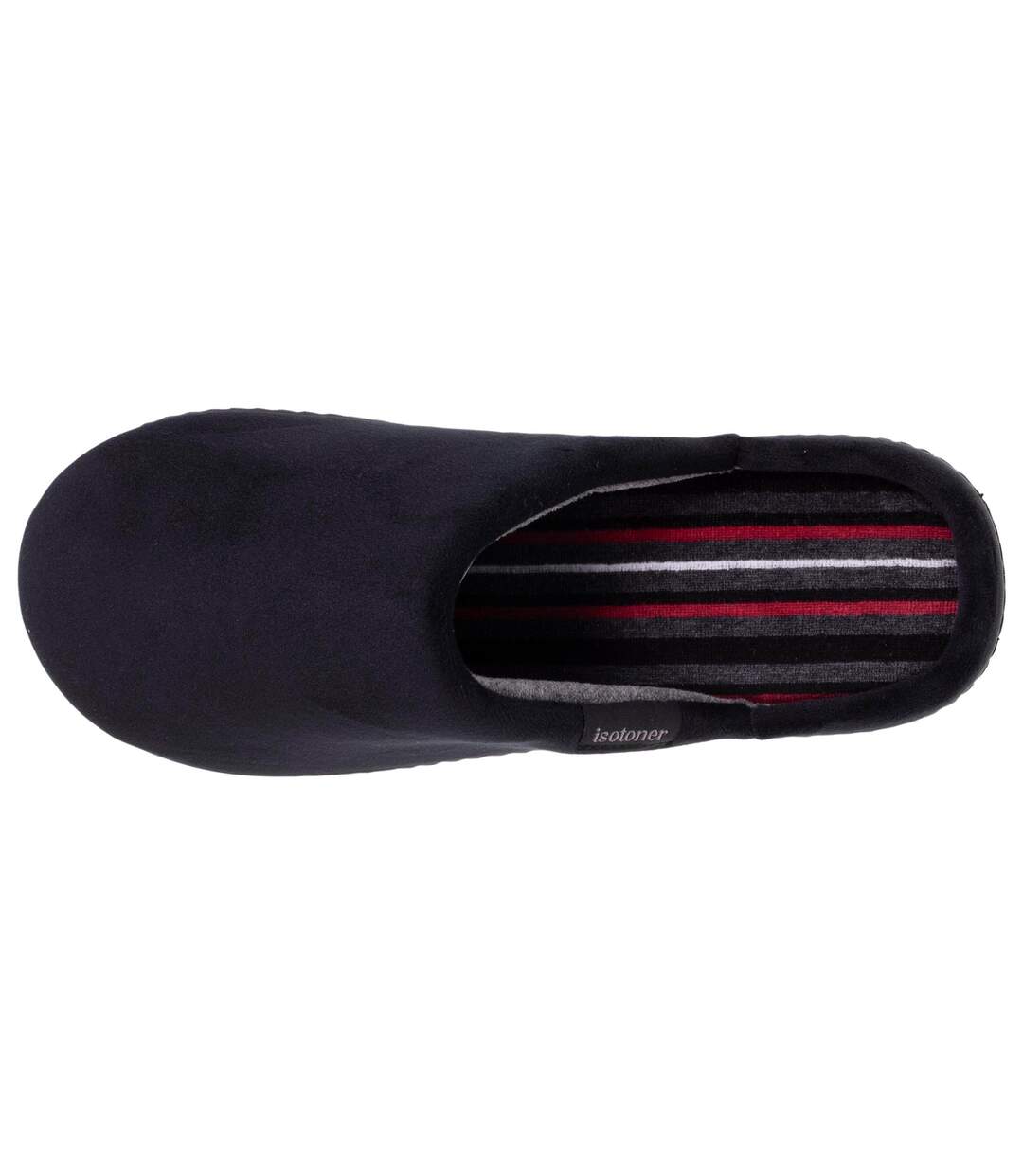 Isotoner Chaussons Mules homme ultra confortables à mémoire de forme, intemporelles et élégantes-2