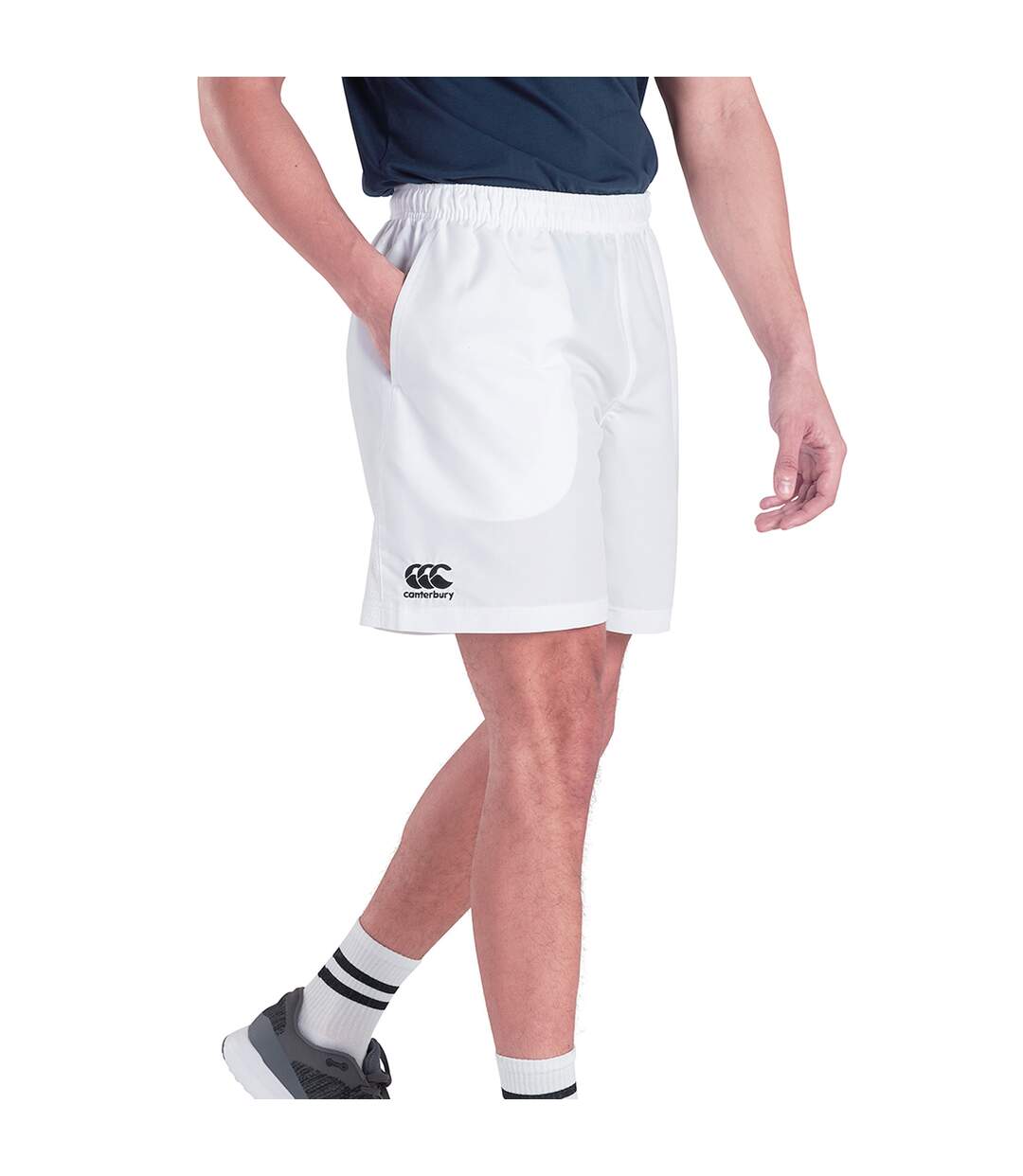 Short club homme blanc Canterbury-3