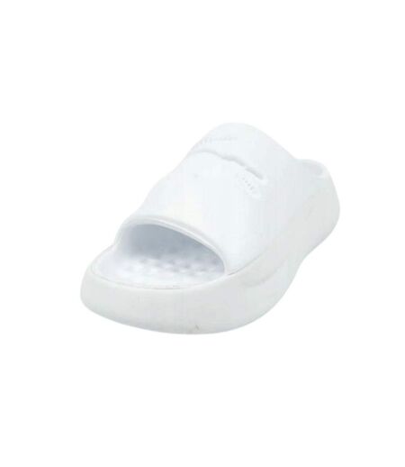 Claquettes Serve Femme Blanc Lacoste
