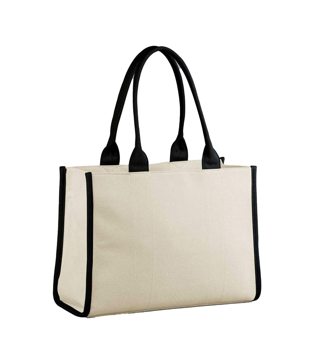 Tote Bag Puerto M Naturel Noir Quadra-1