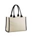 Tote Bag Puerto M Naturel Noir Quadra-1